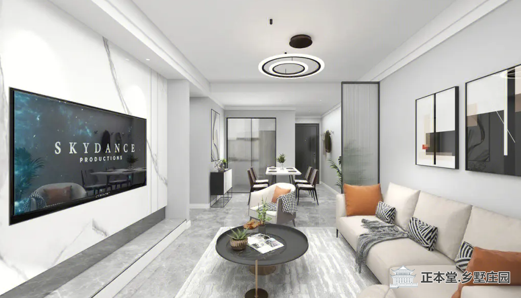 室內設計效果圖展示-新中式