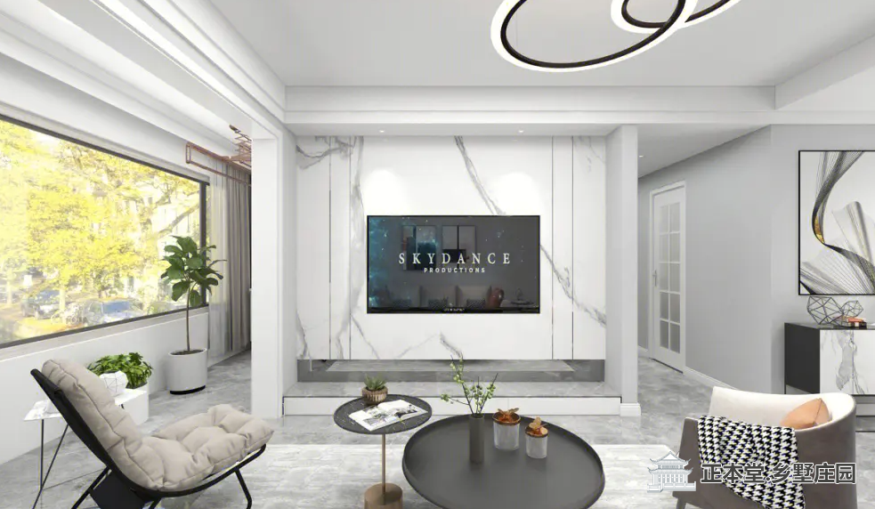 室內設計效果圖展示-新中式